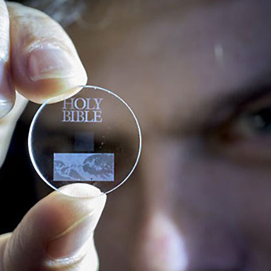 Save Your Data for a Billion Years on New Glass Discs