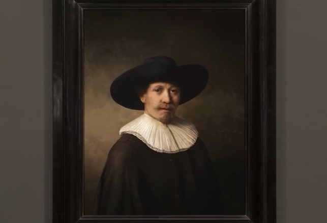 A Computer Paints a Rembrandt That Looks Like Rembrandt’s