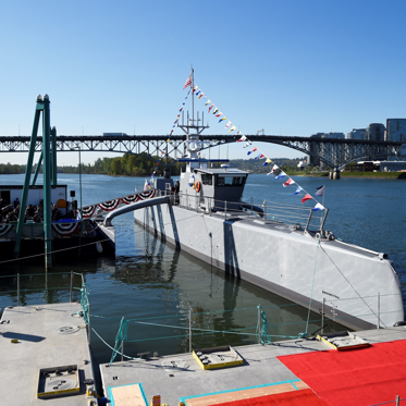 World’s First Unmanned Ship “Sea Hunts”