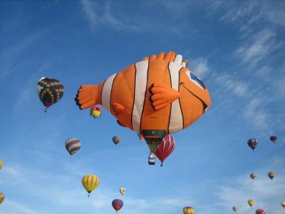 Fish Hot Air Balloon 570x428