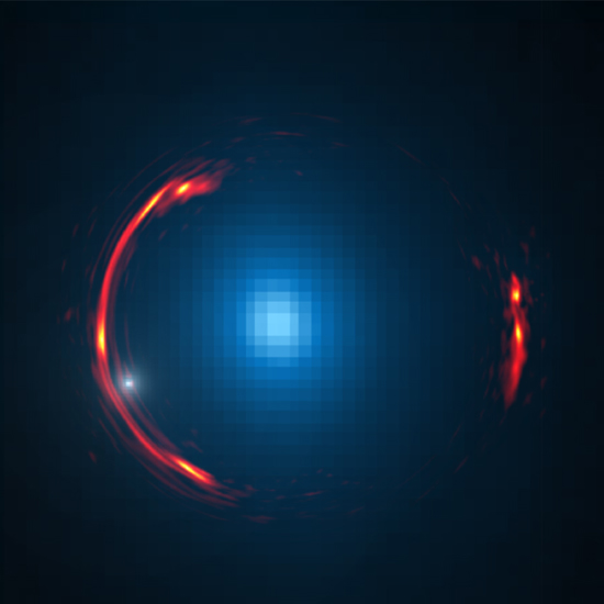 Dark Matter Dwarf Galaxy Proves Einstein Right Again