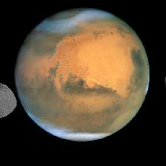 A Collision May Have Created Mars’ Moons