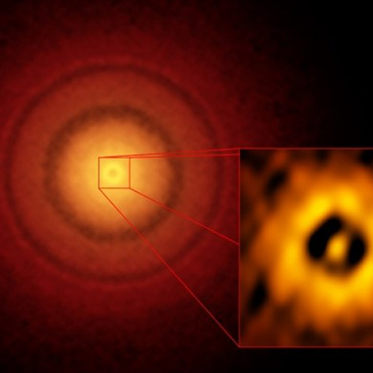 Astronomers are Watching a Young Earth Being Formed