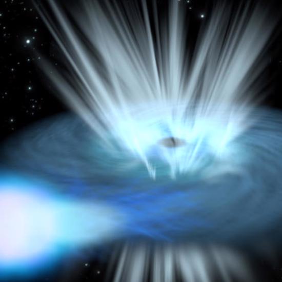 Very Odd Binary Systems Spit 45,000 Miles per Second Winds