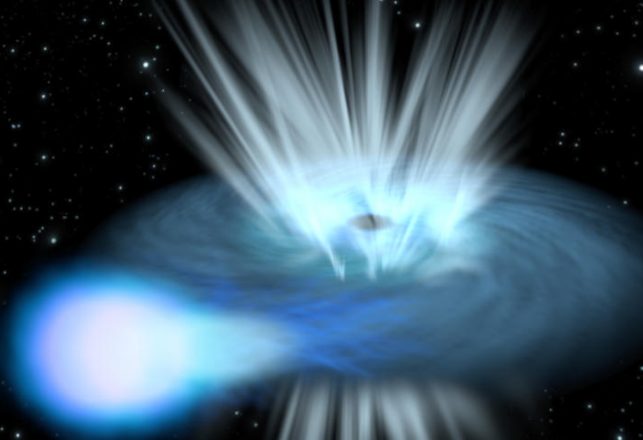 Very Odd Binary Systems Spit 45,000 Miles per Second Winds
