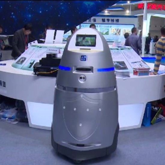 China Debuts Taser Equipped Police Robot