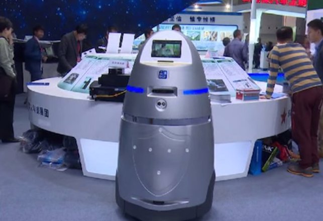 China Debuts Taser Equipped Police Robot