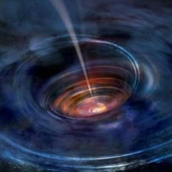 Dormant Black Hole Wakes Up and Eats a Passing Star