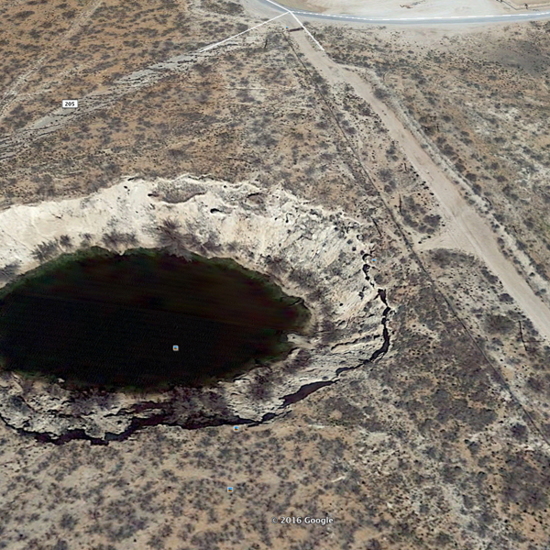 Parts of Texas Disappearing into Sinkholes