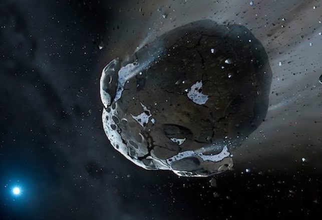 Asteroids Deposited Water On The Moon