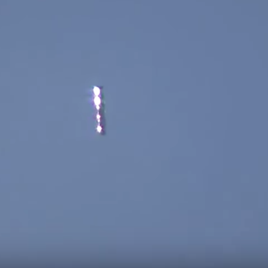 Strange Object Filmed Over Manchester Resembles Flying “Torpedo”