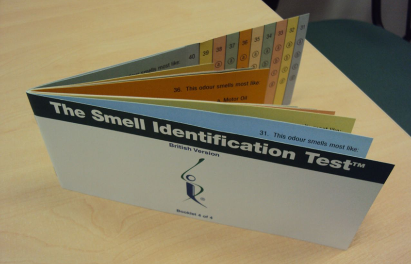 Figure2 University of Pennsylvania smell identification test for testing olfaction in e1469672647886