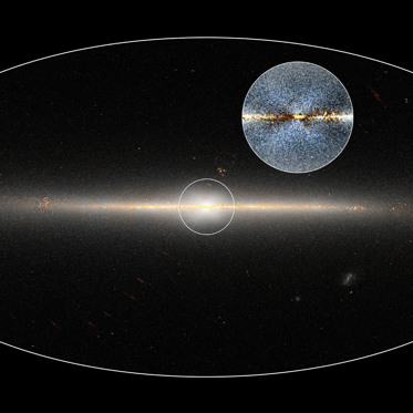 Twitter Users Find Weird X-Shape in Heart of Milky Way