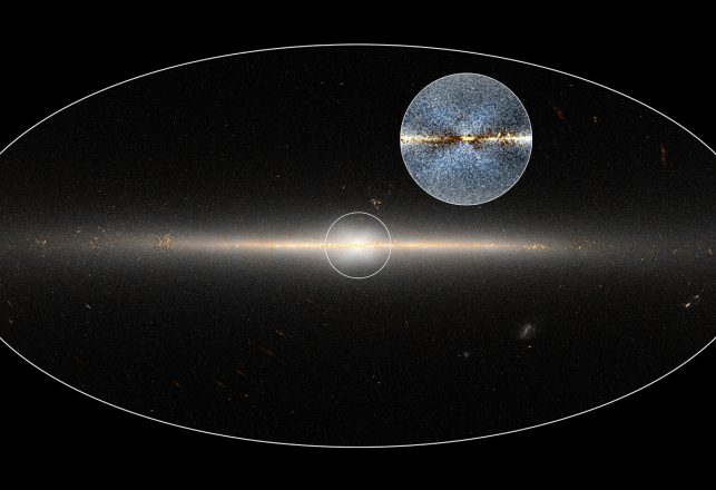 Twitter Users Find Weird X-Shape in Heart of Milky Way