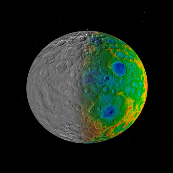 Ceres’ Large Impact Craters Have Mysteriously Disappeared