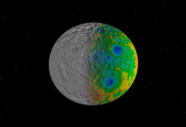 Ceres’ Large Impact Craters Have Mysteriously Disappeared