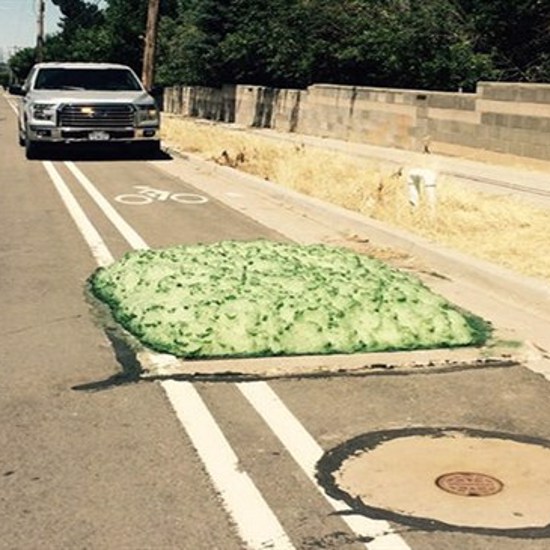 Mysterious Green Foam Rises From Sewers in Utah