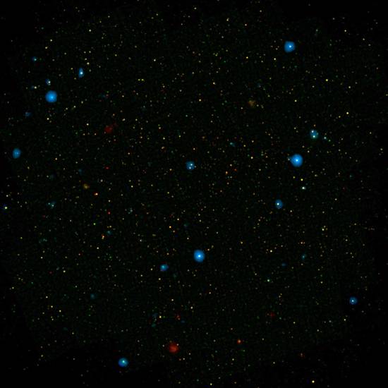 NASA Photo Shows Chorus of X-Rays from Supermassive Black Holes