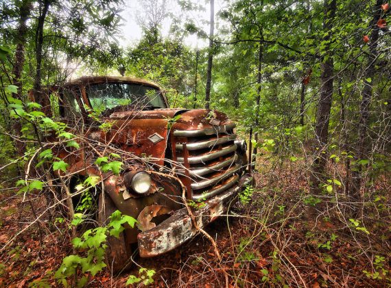 Abandoned Diamond truck