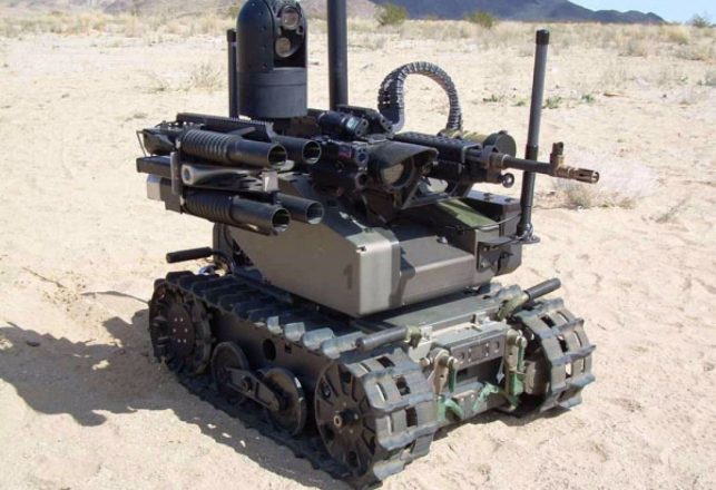 U.S. Marines Testing Killer Machine Gun Robots