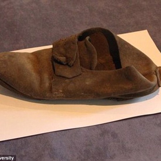 Ancient Shoe For Trapping Evil Spirits Found in College Wall