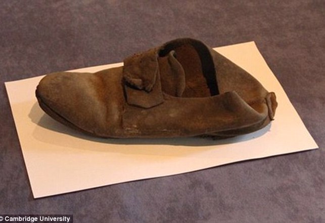 Ancient Shoe For Trapping Evil Spirits Found in College Wall