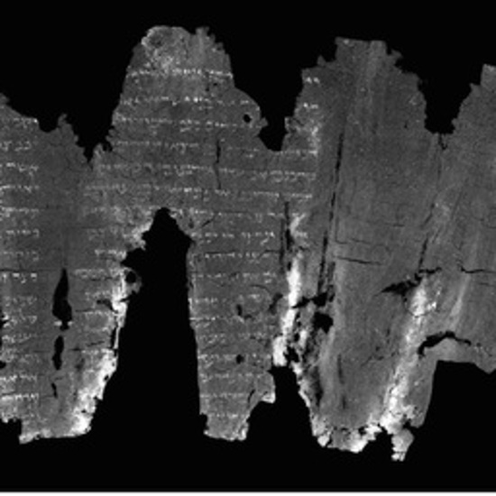 Scientists Digitally Unroll Earliest Old Testament Scroll