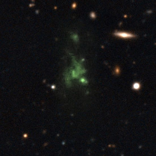 Mysterious Giant Green Space Blob Has Been Identified