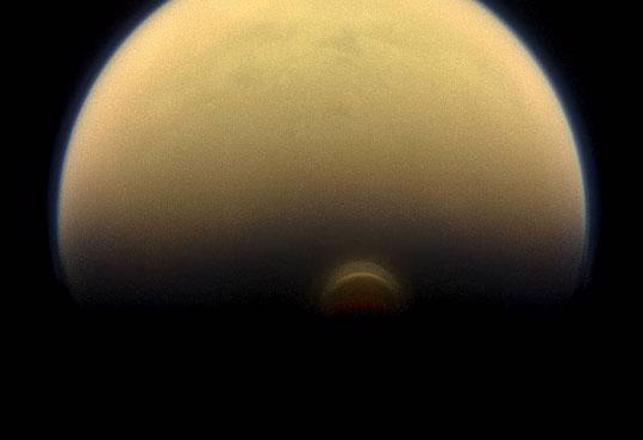 Unexplained Ice Cloud Suddenly Appears Over Saturn’s Moon