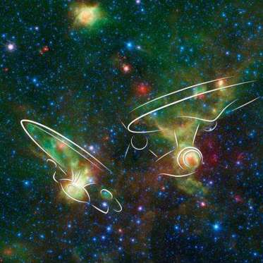 NASA Spots Star Trek Enterprise In Deep Space