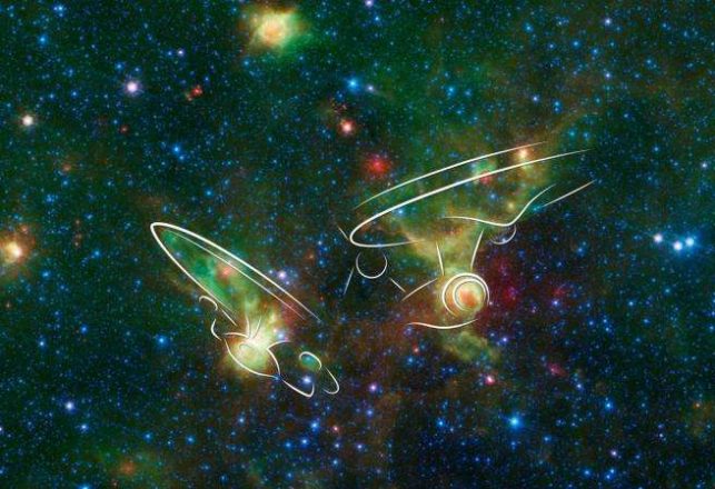 NASA Spots Star Trek Enterprise In Deep Space