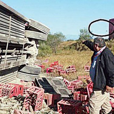 Witnesses See UFO After Coca Cola Truck Overturns in Mexico