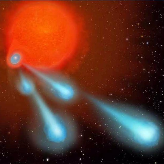 Star is Shooting Planet-Size Balls of Hot Plasma into Space