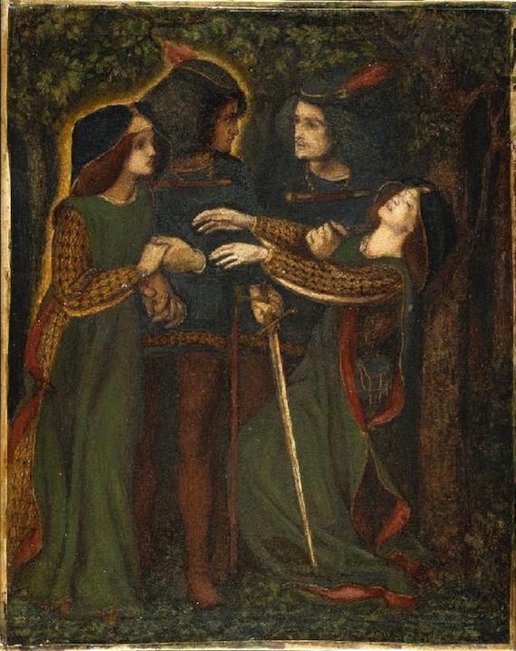 dante_gabriel_rossetti_-_how_they_met_themselves_1860-64_circa