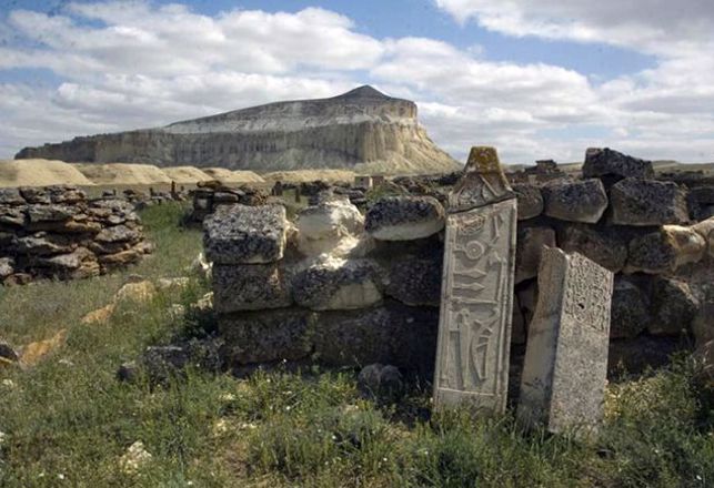 Mysterious Ancient Stone Structures Found In Kazakhstan