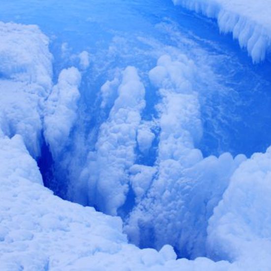 Strange Crater Appears in East Antarctica