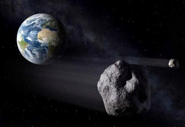 Another Unseen Asteroid Passed Between the Earth and Moon