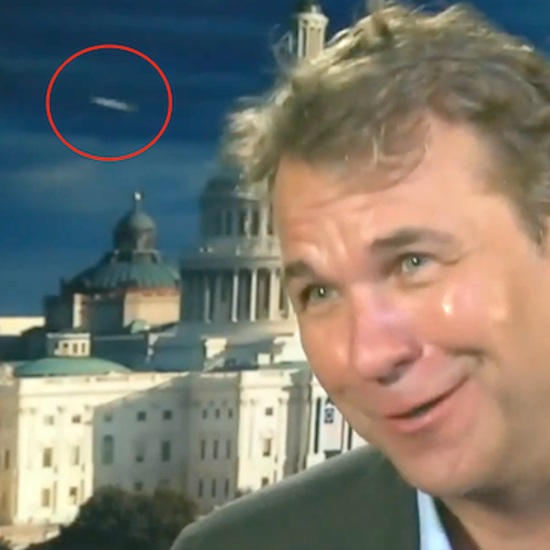 UFO Over Washington DC and Reptilian at Inauguration
