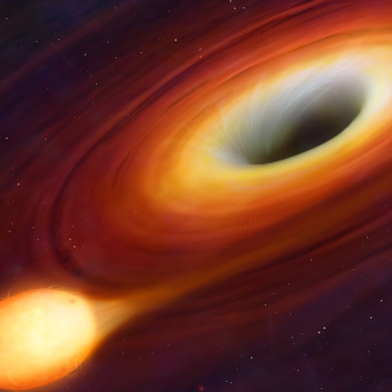 Massive Star-Eating Black Hole Has Been Feeding For A Decade