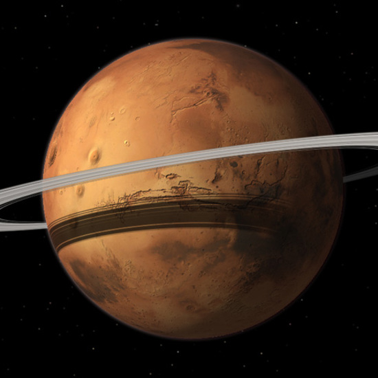 Mars May Be Developing a Ring