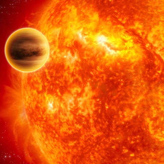 A Dying Alien Planet Will Soon Crash into Its Sun