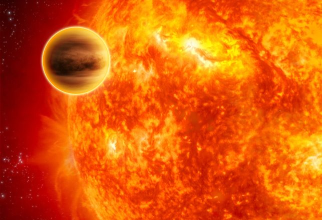 A Dying Alien Planet Will Soon Crash into Its Sun