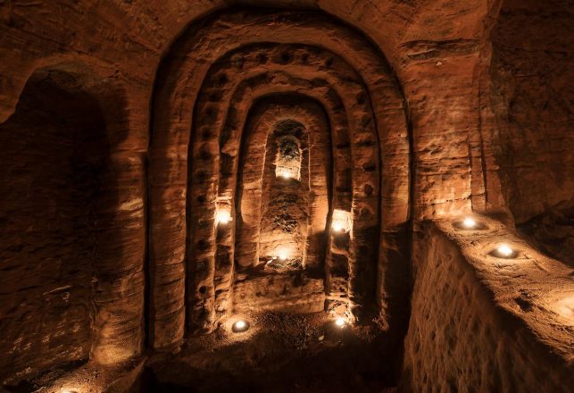 Secret Knights Templar Tunnels Discovered Under Field in U.K.