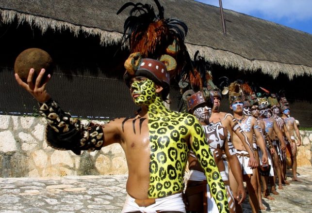 Sacrificial Aztec Ball Game Revived in Mexico