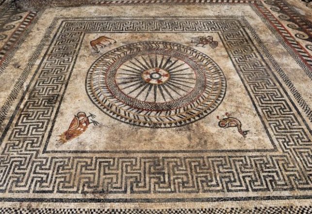 Strange Mosaic Found In Mysterious Abandoned Lost Roman City