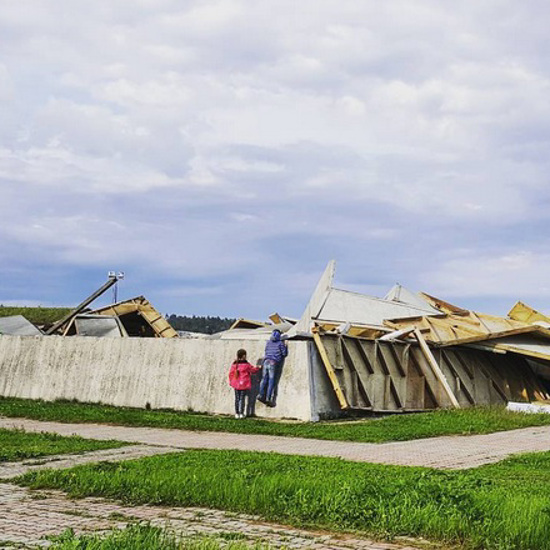 Healing Pyramid in Russia is Destroyed by Major Storm