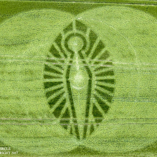 New Crop Circle May Be Connected to the Cerne Abbas Giant