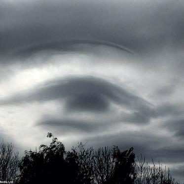 Giant Eye Appears in the Sky over Leeds