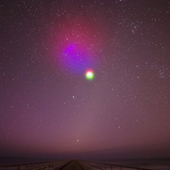 NASA is Releasing Colorful Artificial Clouds in the Atmosphere