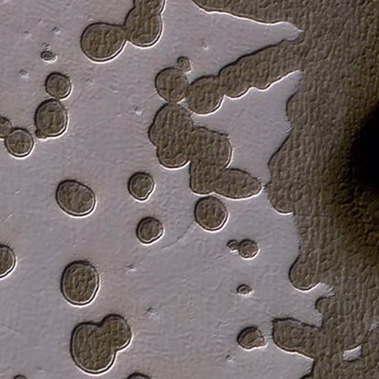 Mystery Hole on Mars’ South Pole